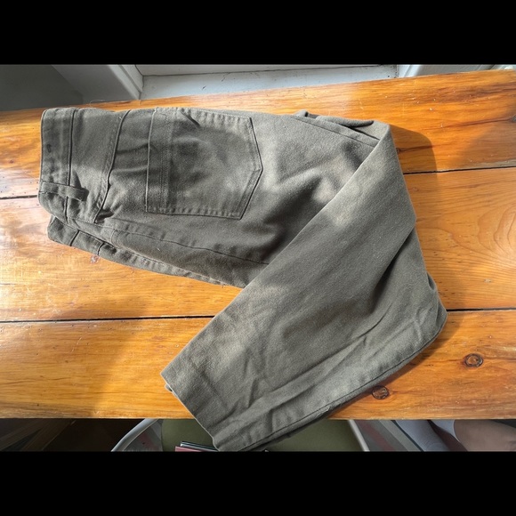 Frank and Oak green trousers - Picture 2 of 2